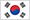 The national flag of Korea