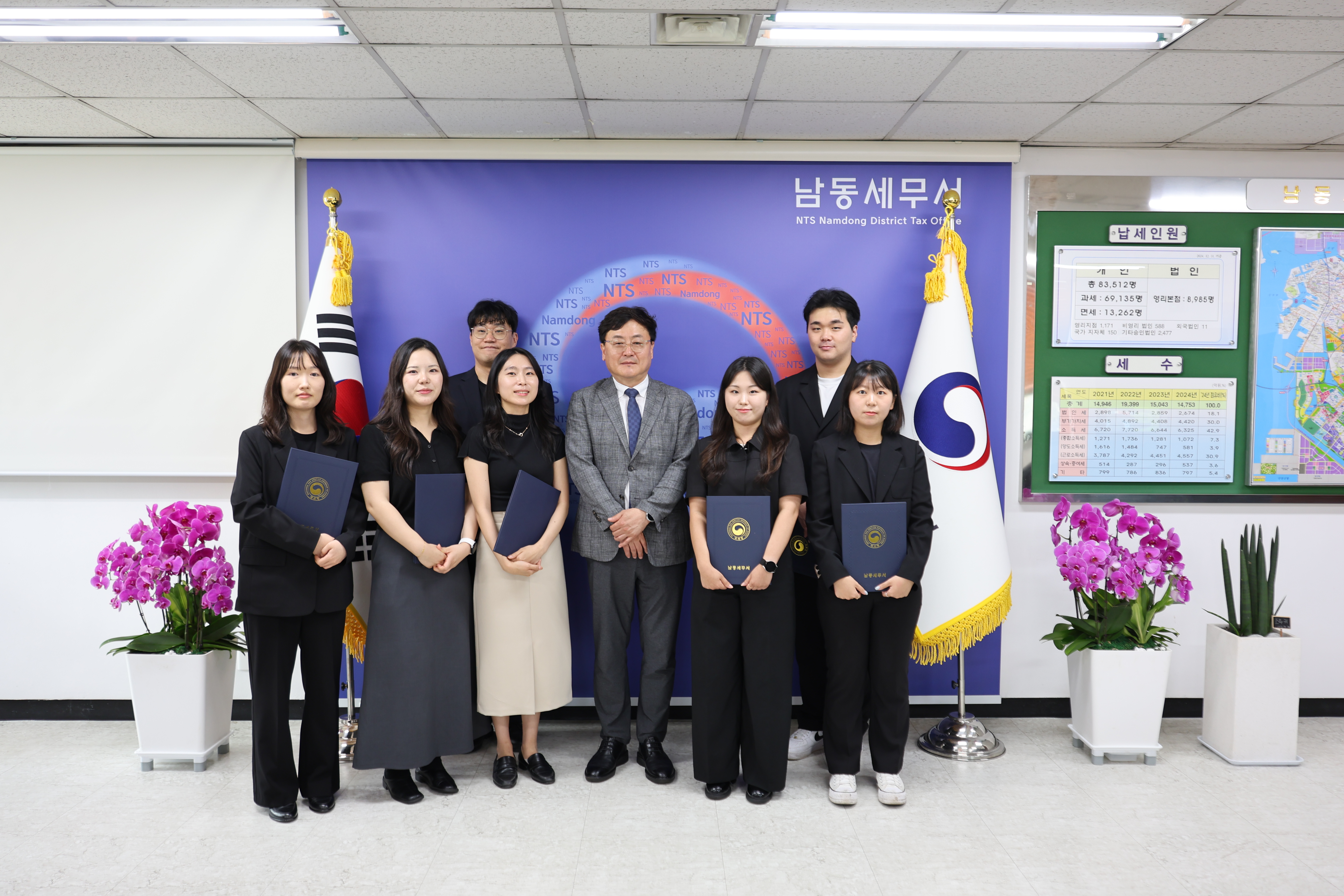 신규 국세공무원 인사발령장 수여식(6.30)