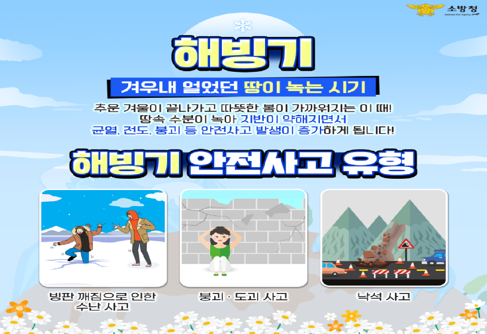 [제360차 안전점검의 날] 해빙기 안전사고 행동요령 이미지 2