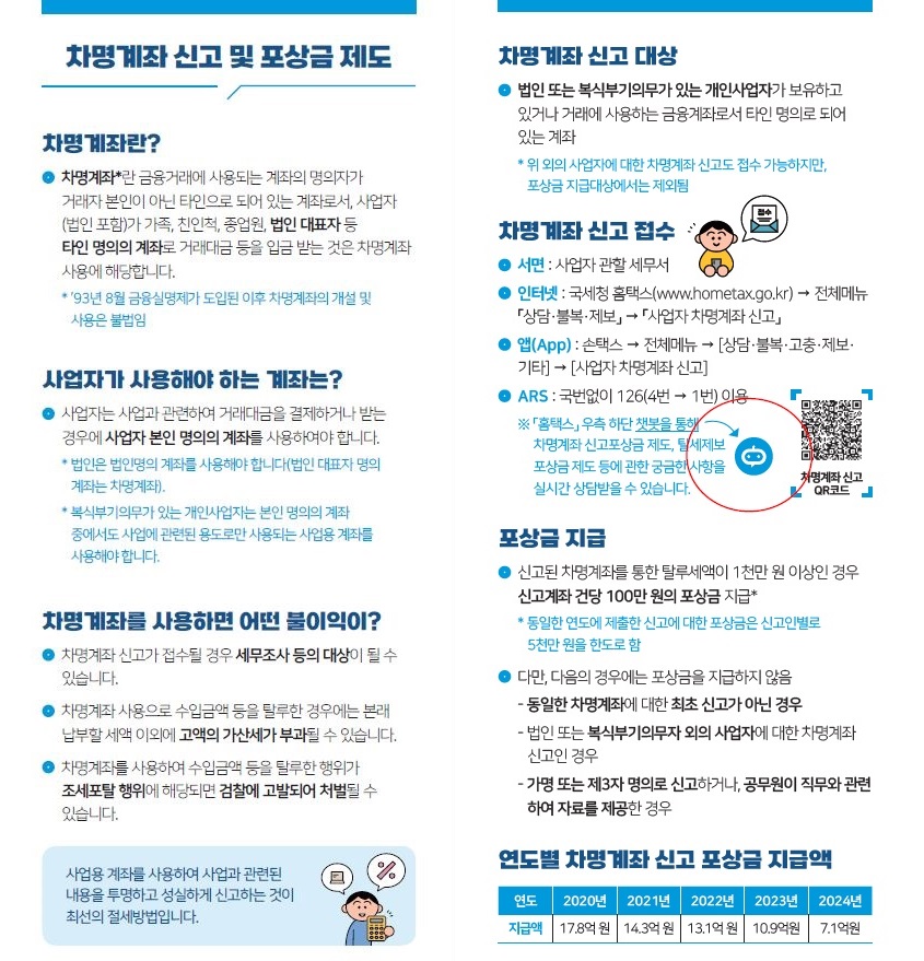 "불법 차명계좌" 사용을 근절합시다. 이미지 1