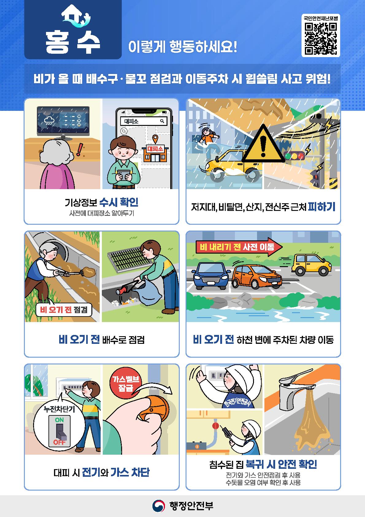 26년 5월 민방위 훈련 비상시 국민행동요령 이미지 8