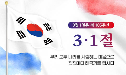 나라사랑 태극기 달기 운동 이미지 1