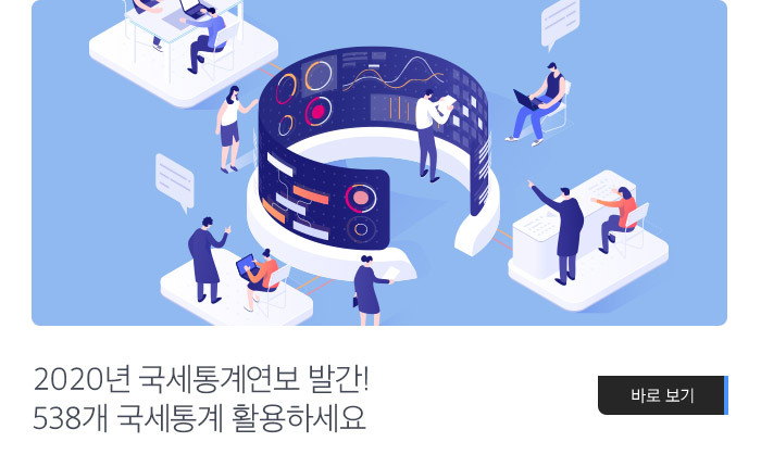 2020년 국세통계연보 발간! 538개 국세통계 활용하세요 