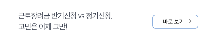 근로장려금 반기신청 vs 정기신청, 고민은 이제 그만! 바로보기