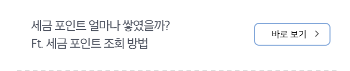 세금 포인트 얼마나 쌓였을까?  Ft. 세금 포인트 조회 방법 바로보기
