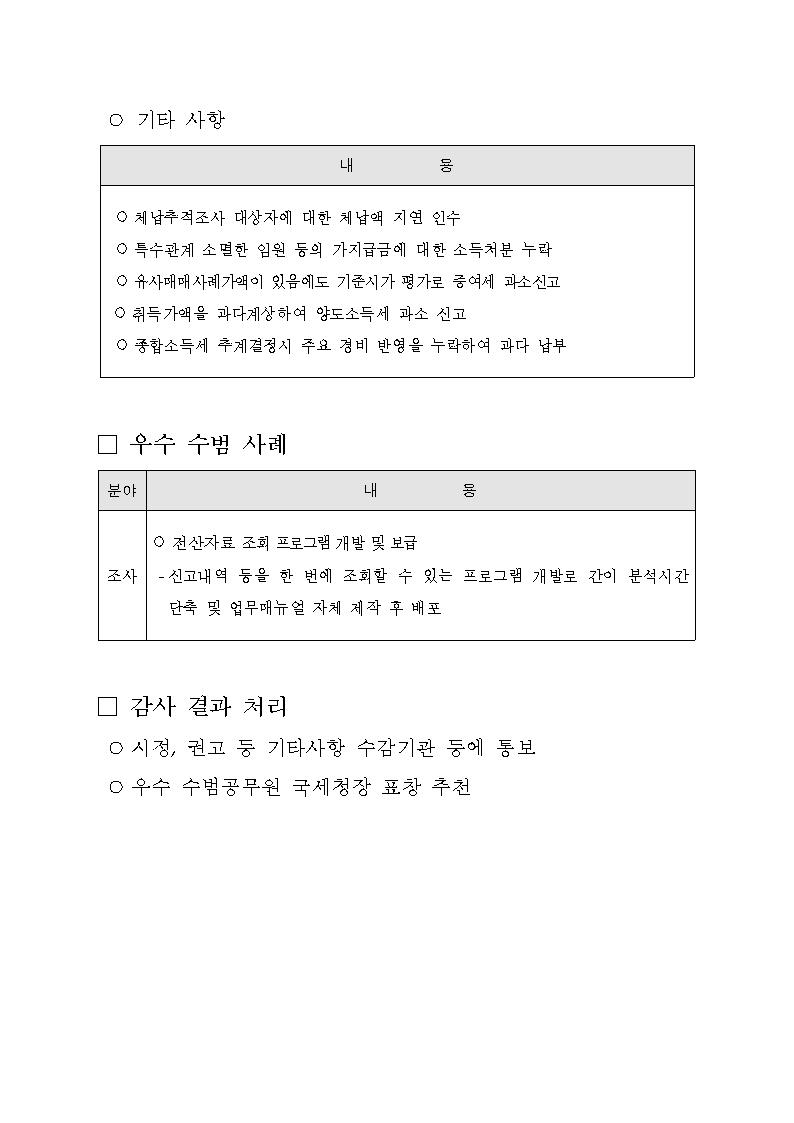 감사결과(대구청) 이미지 2