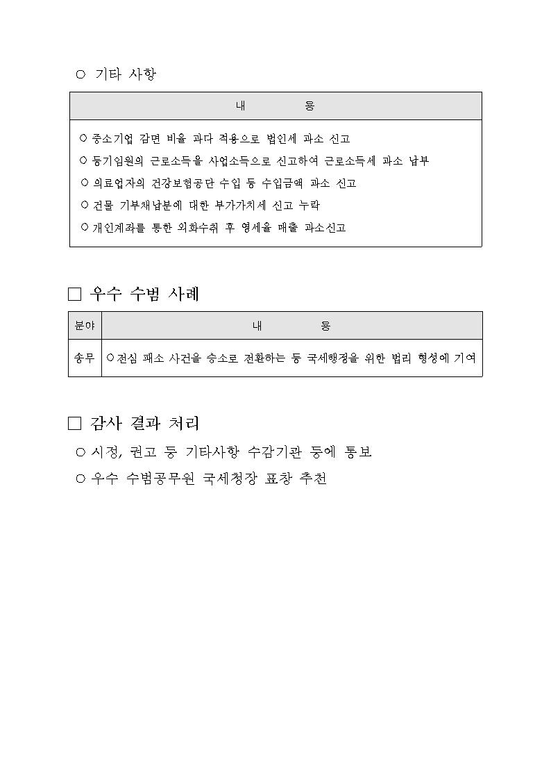 감사결과(대전청) 이미지 2