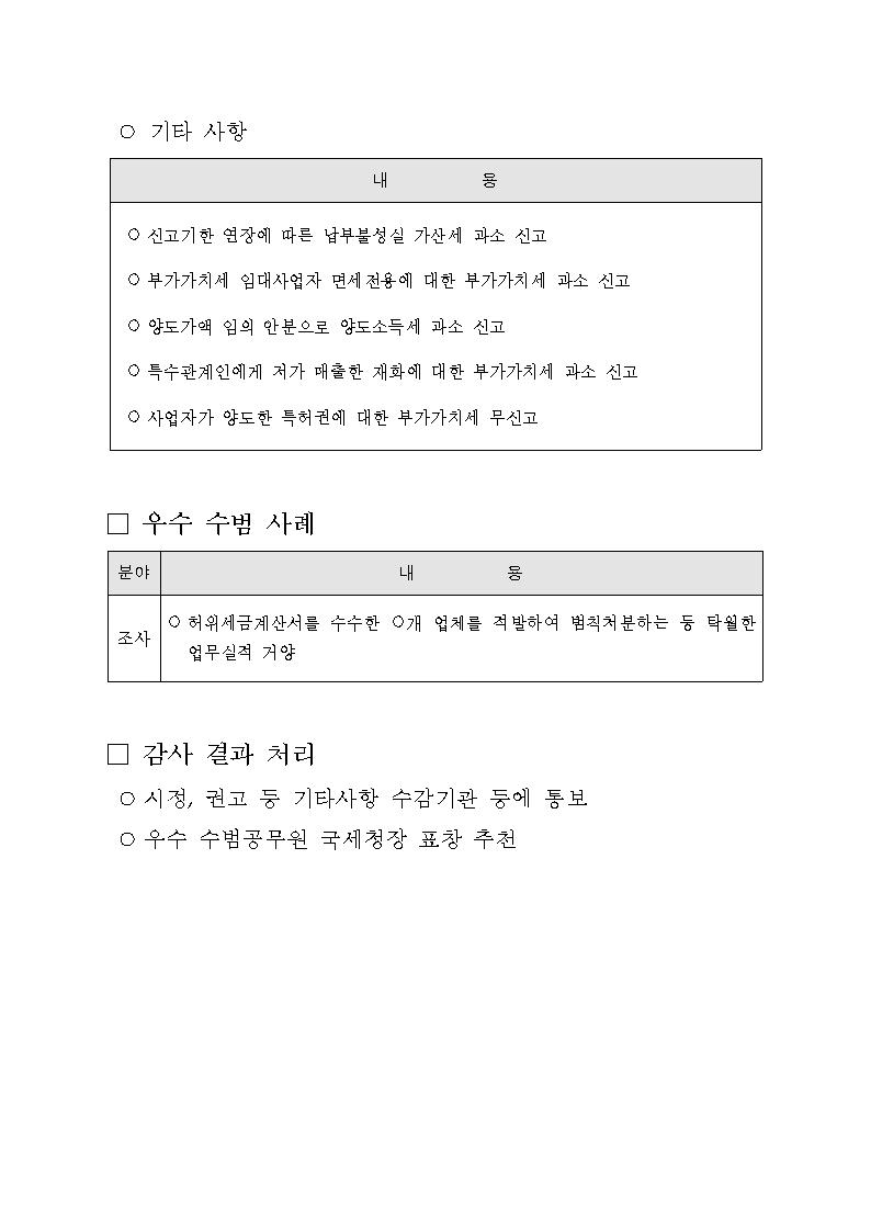감사결과(광주청) 이미지 2