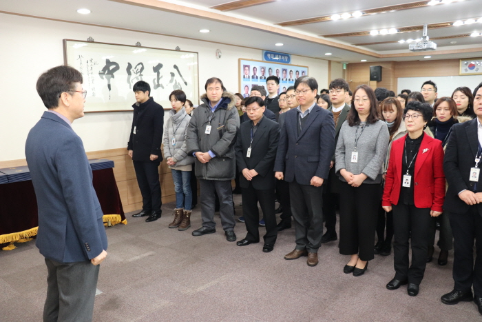 서장님 인사말씀