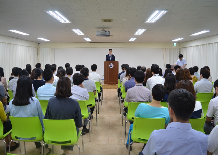 공직자의 자세 등 조회 말씀