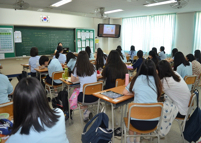 각 교실 송출 방송