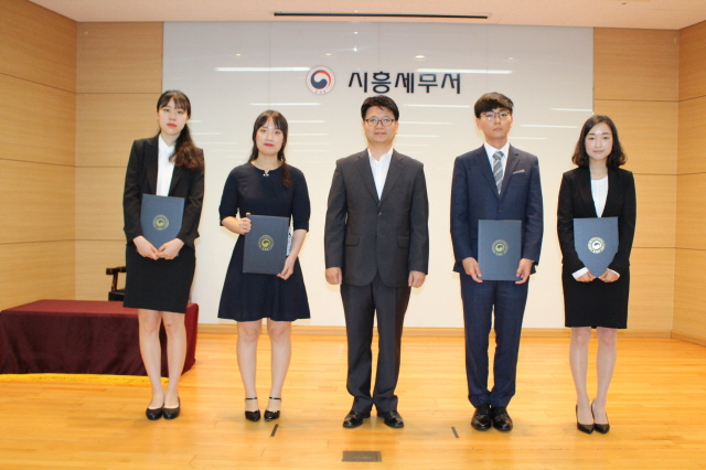 신규직원들과 서장님