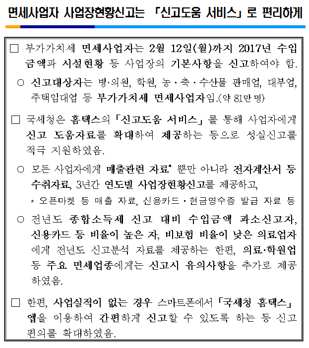 면세사업장